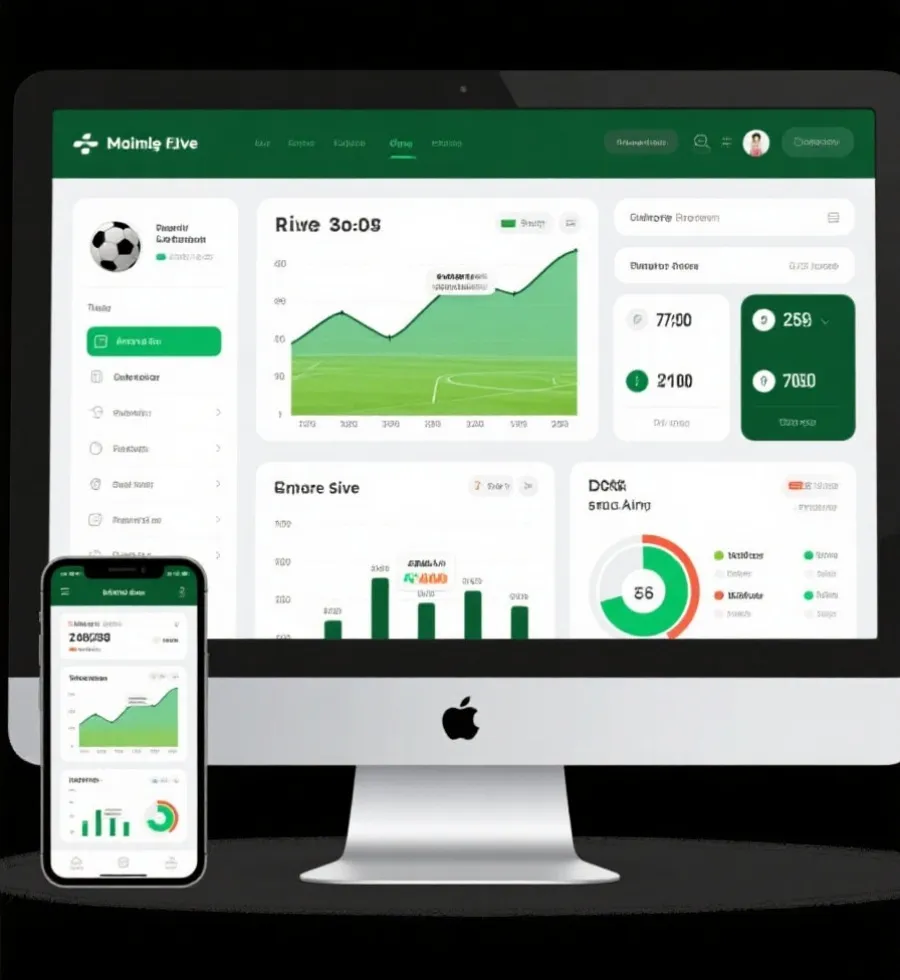 实时比赛数据界面展示