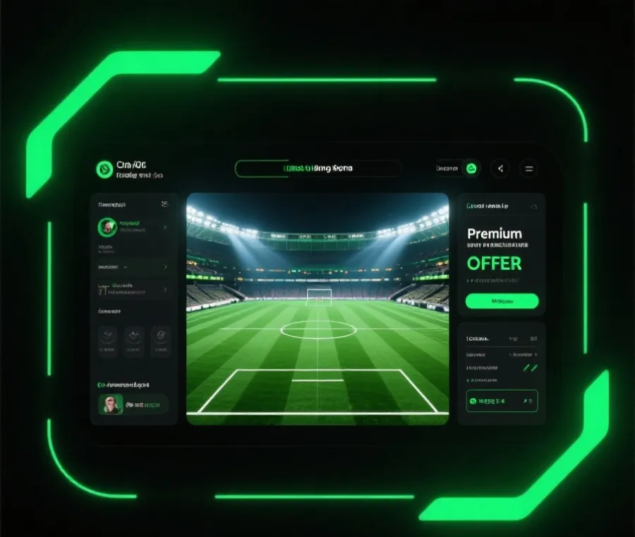 世界杯专属优惠视觉展示